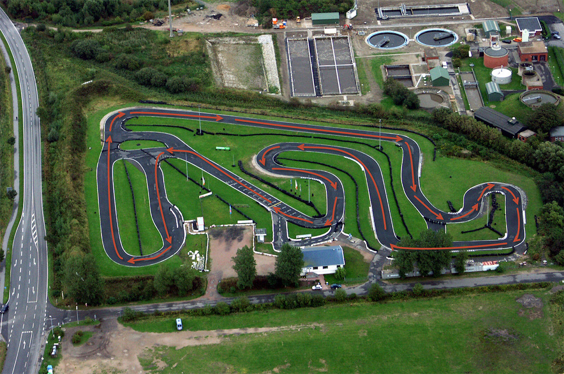 Nordseering Büsum Outdoor Kartbahn der Freizeitspaß für